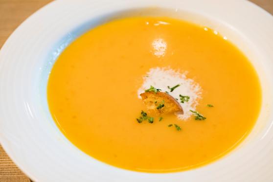 Butternut Squash and Apple Soup