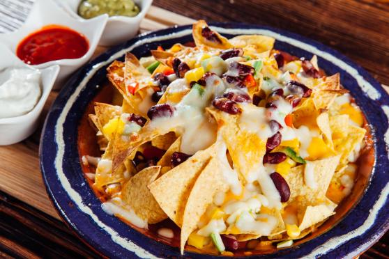 Vegetarian nachos