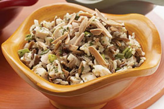 Chicken and Wild Rice Salad with Orange-Mango Vinaigrette